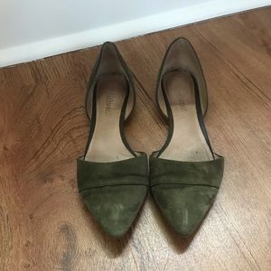Madewell pointy flats
